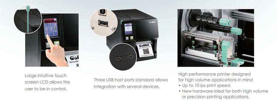 Máy in mã vạch Godex ZX1300i