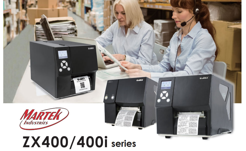 Máy in mã vạch Godex ZX430i